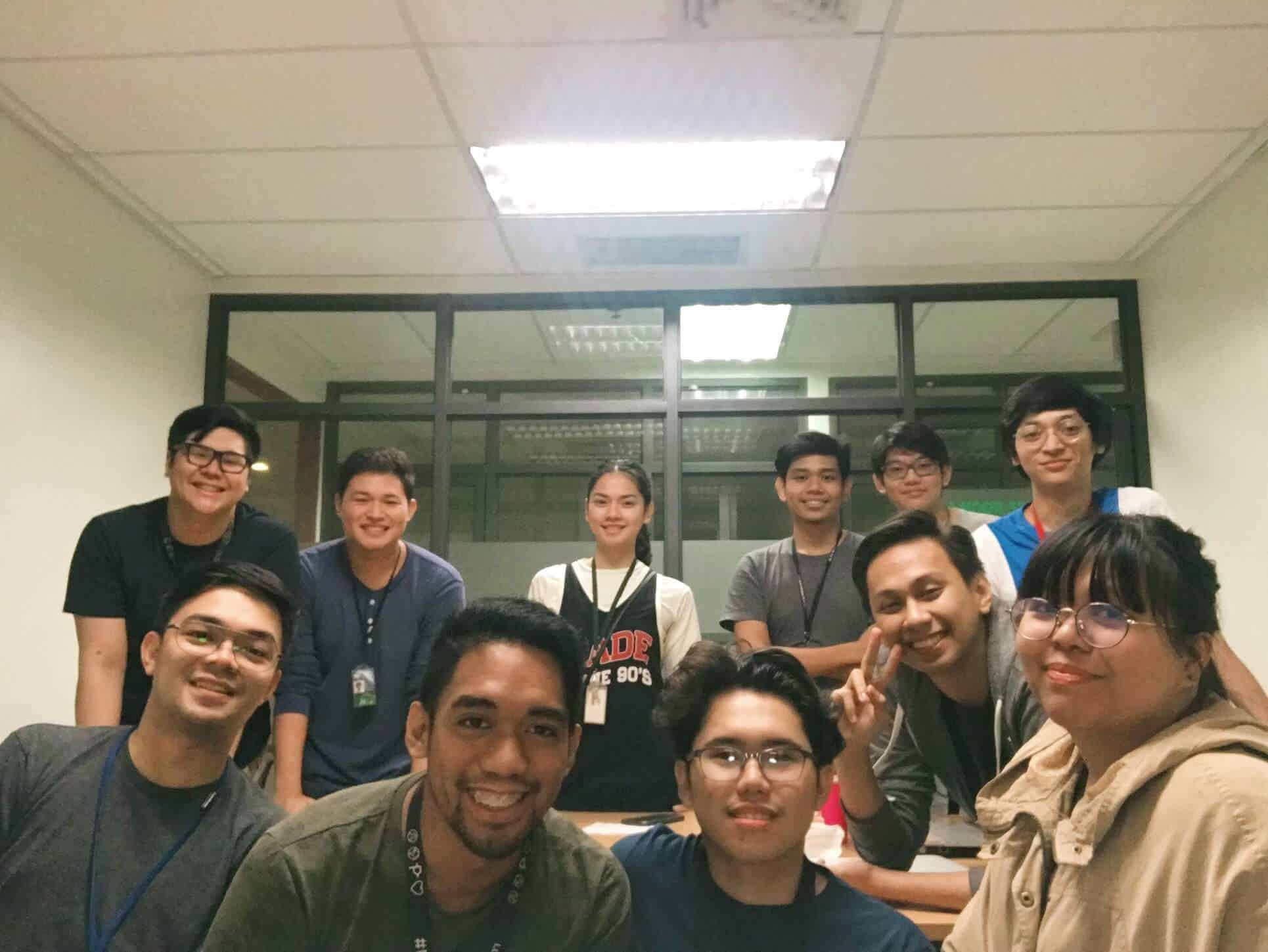 1st Executive's meeting for UX Society - DLSU Chapter